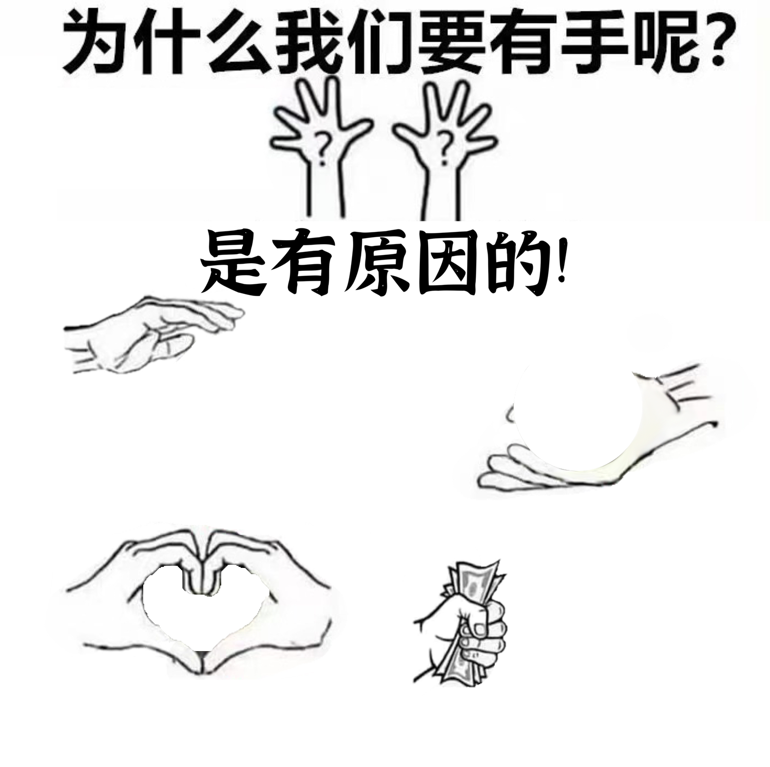 为什么要有手